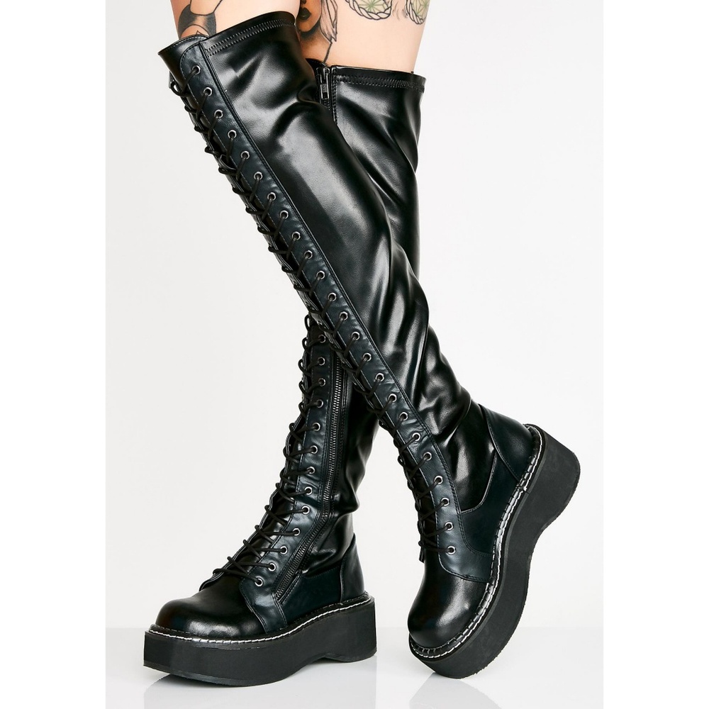 Demonia - Emily 375 Over the Knee Boot